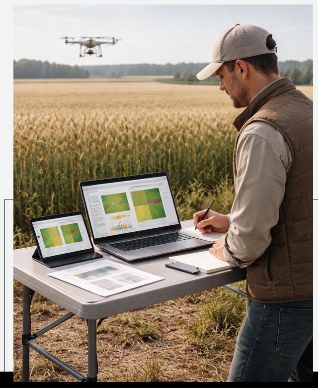 Система AI прогнозирования урожайности для точных агрономий в Ирбите