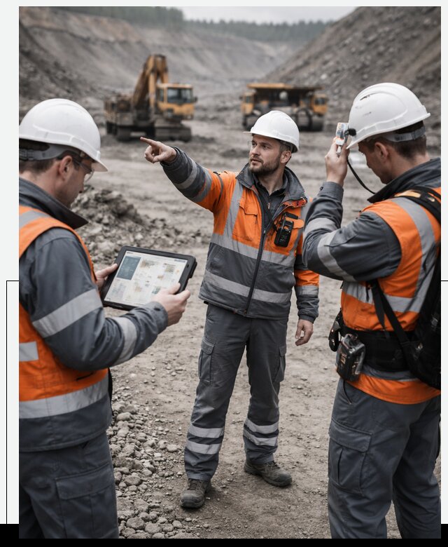 Система контроля персонала для горнодобывающей отрасли в Ирбите