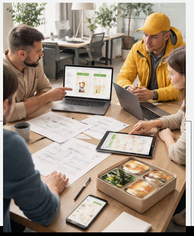 Разработка агрегатора доставки еды в Ирбите от 16490 р., АвикейРбт